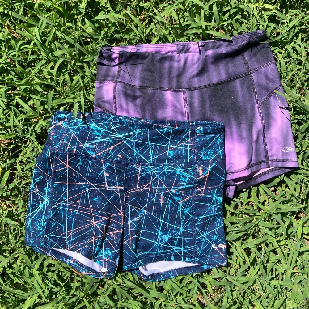 Champion Workout booty shorts - bundle of 2